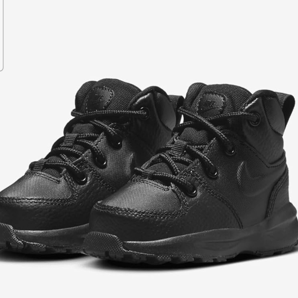 Nike Kids All-Black Sneakers